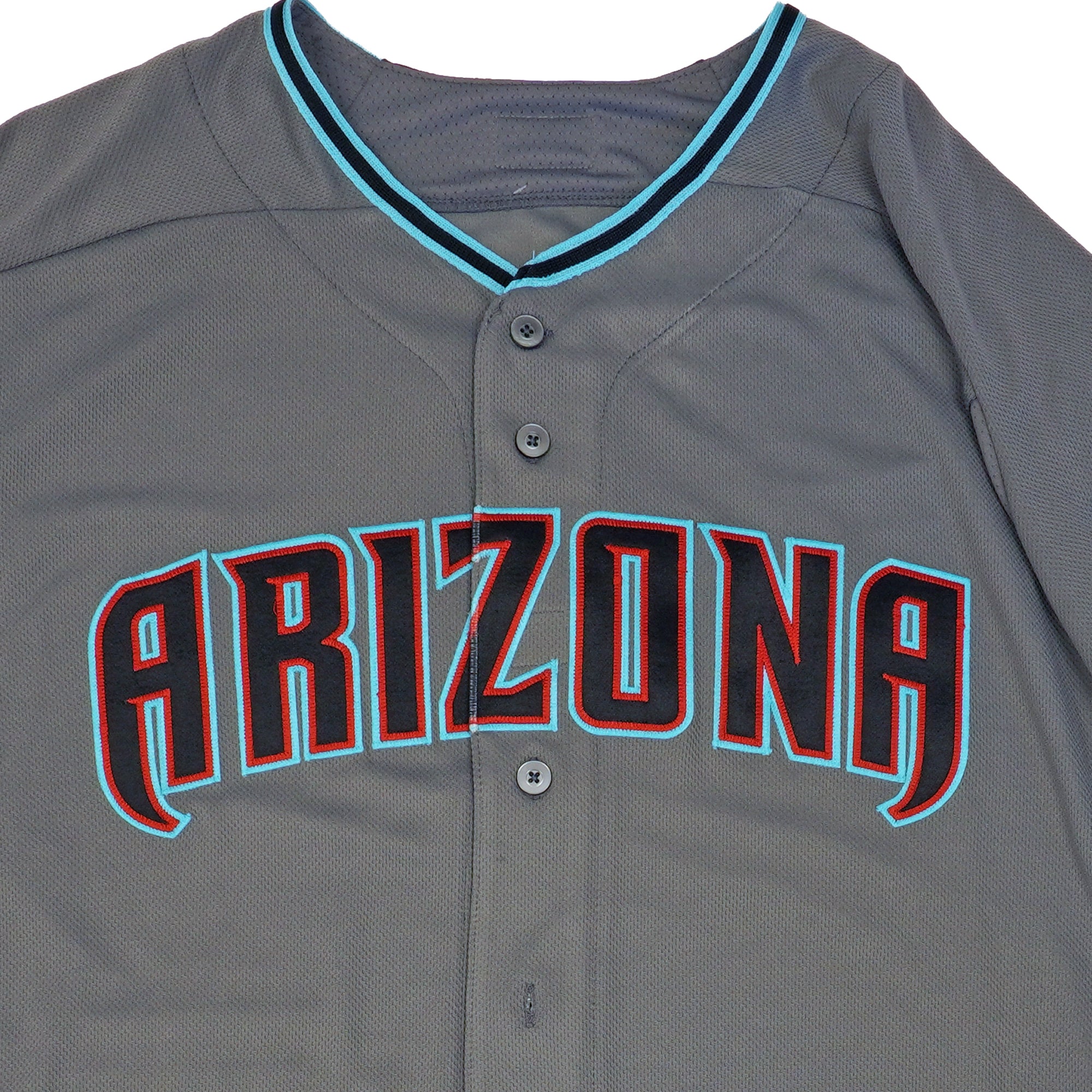 Mens MLB Arizona Diamondbacks Authentic On Field Flex Base Jersey - Gray Alt