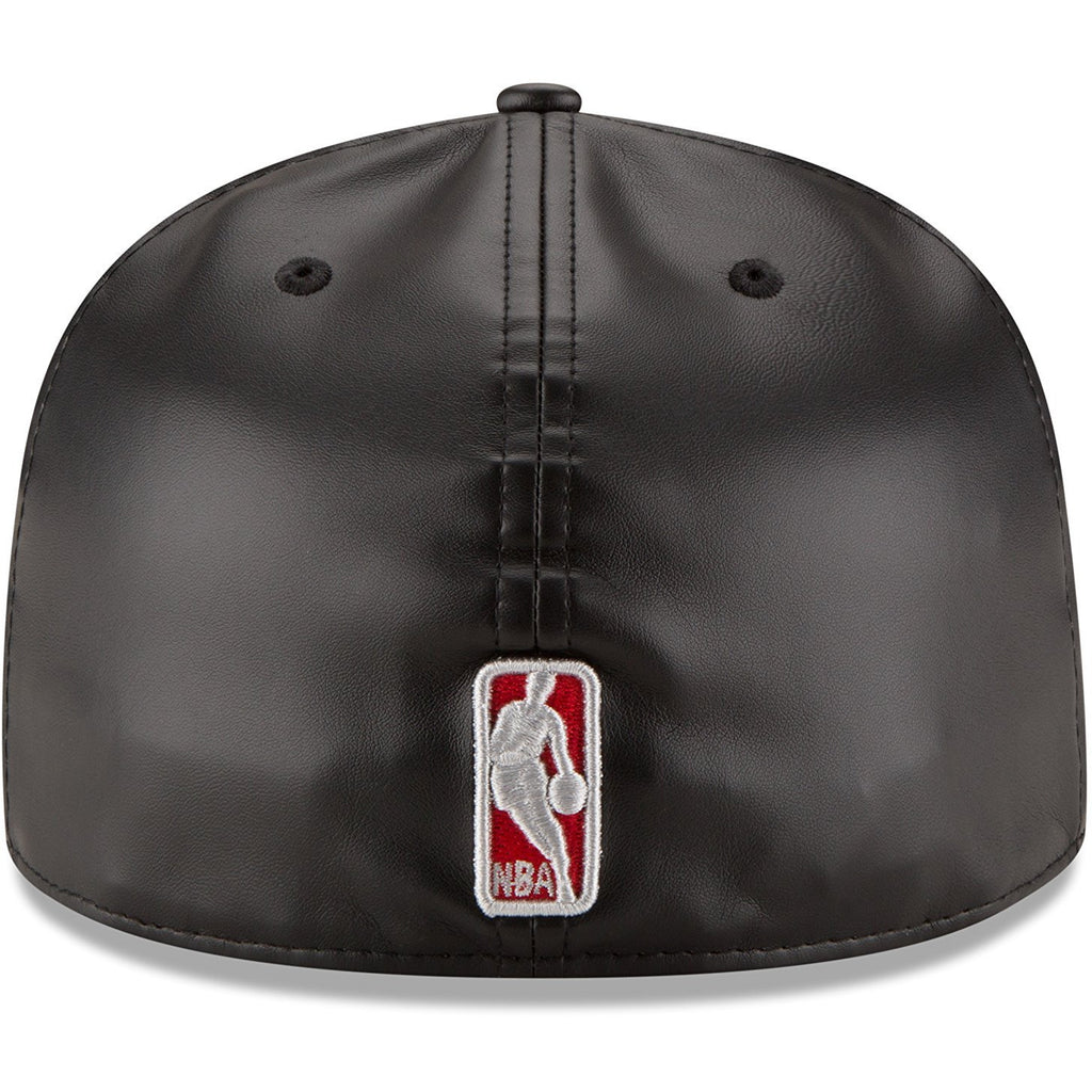 [70344049] Mens New Era NBA 59Fifty Faux Leather Fitted Cap Houston Rockets