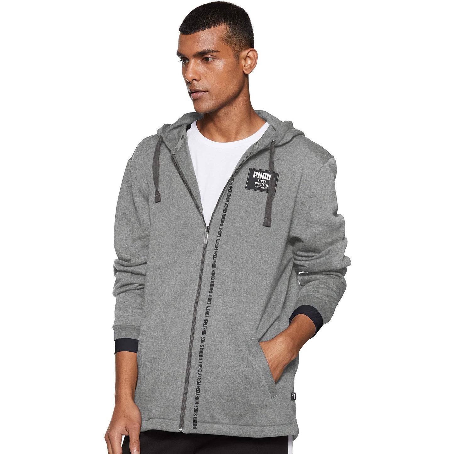 [852401-03] Mens Puma Rebel Block Fullzip Hoody Fleece