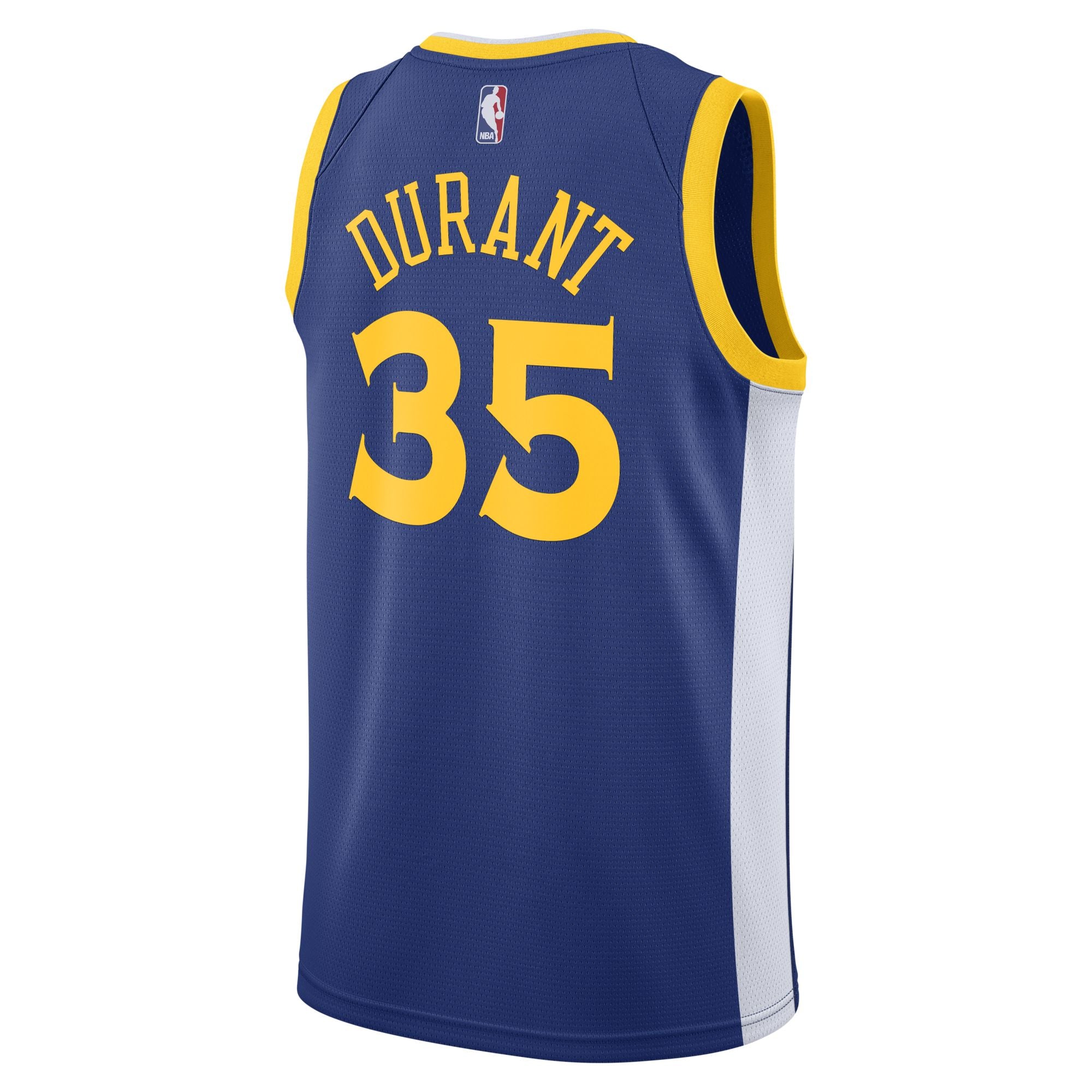 [864475-496] Mens Nike NBA GS Warriors Away Icon Swingman Jersey - Durant
