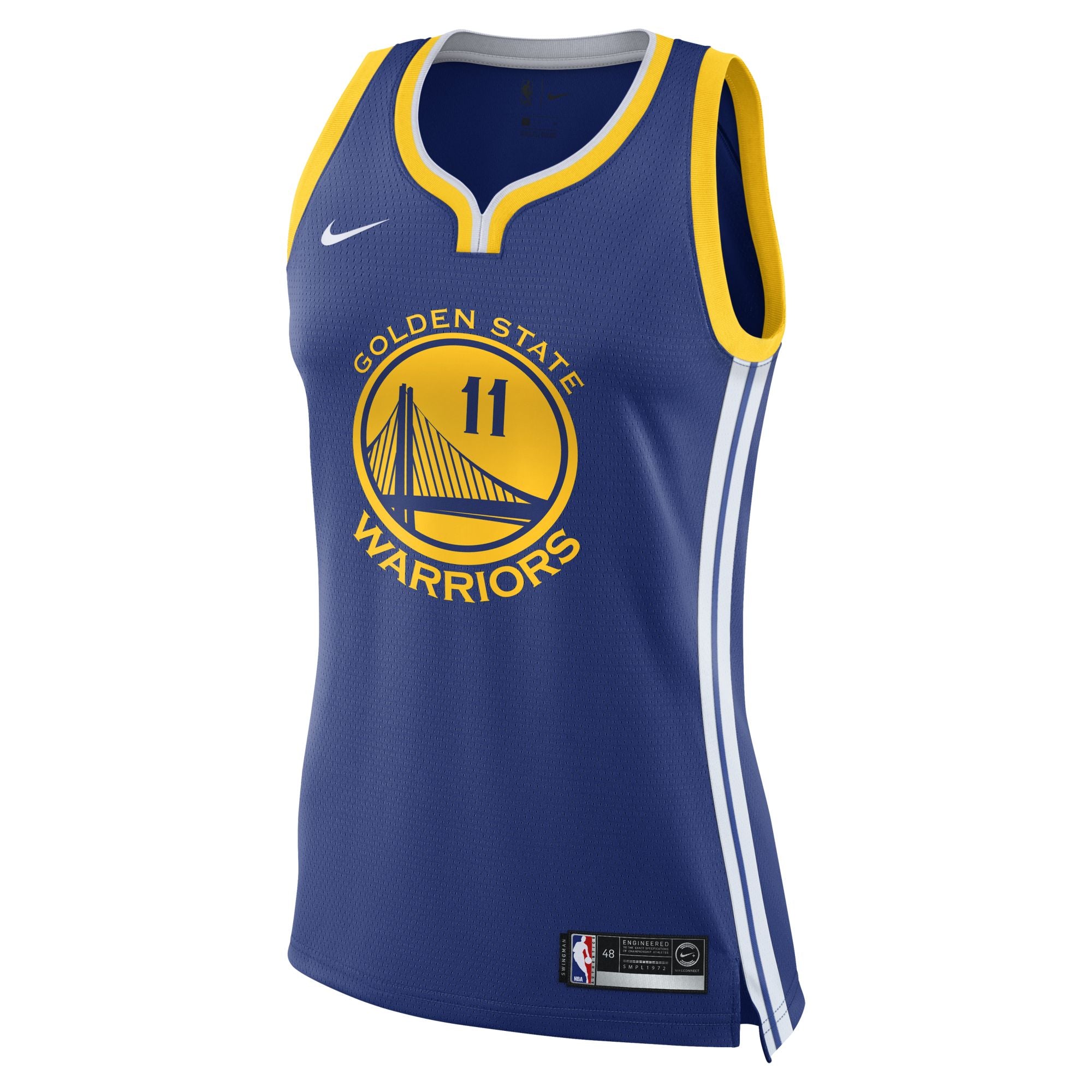 [867034-497] Womens Nike NBA GS Warriors Klay Thompson Icon Swingman Jersey