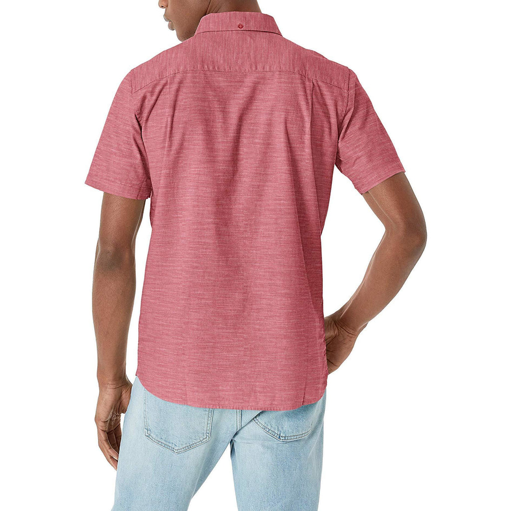 [895020-820] Mens Hurley One & Only 2.0 Textured Short Sleeve Button Up