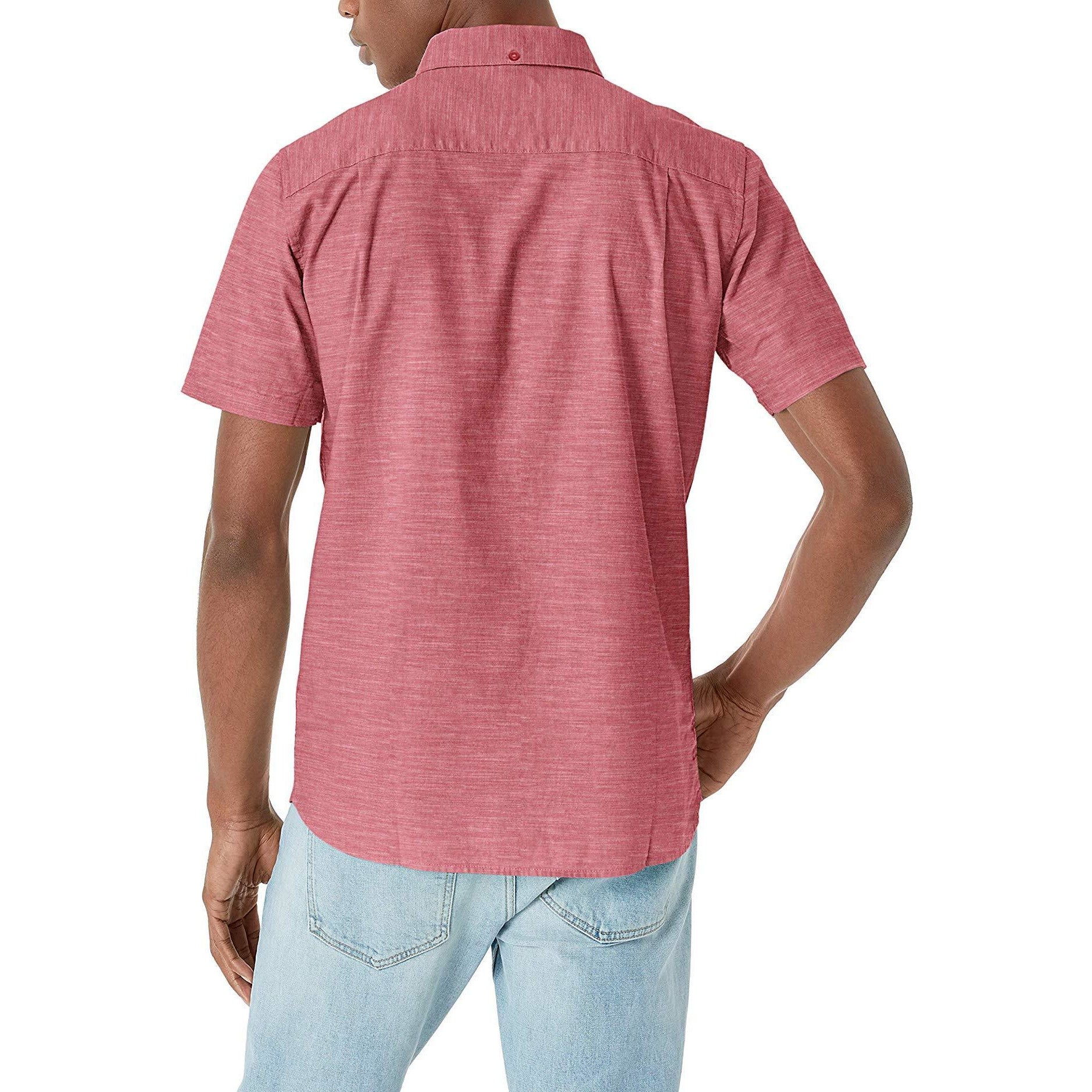 [895020-820] Mens Hurley One & Only 2.0 Textured Short Sleeve Button Up