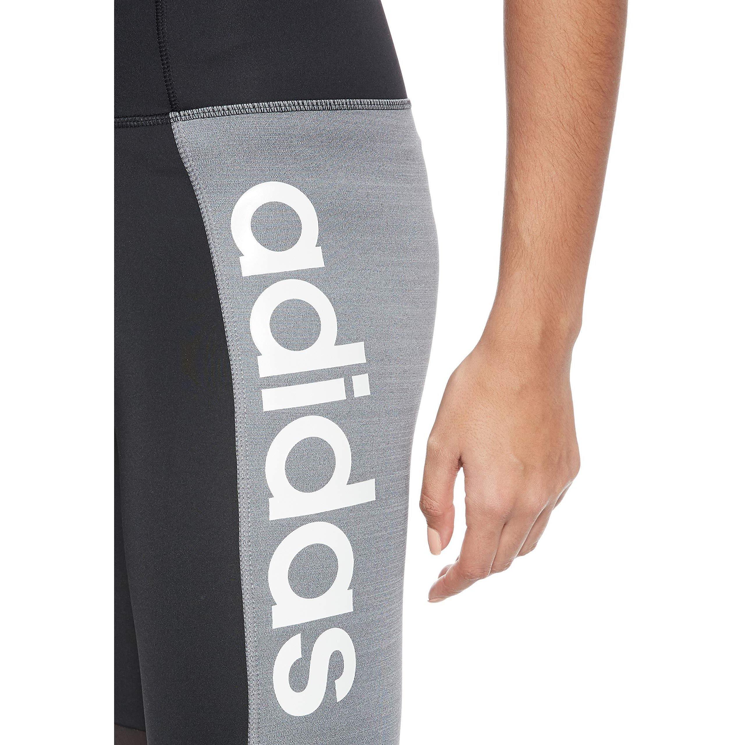 [DU2301] Womens Adidas Design 2 Move Colorblock High-Rise 7/8 Leggings - sneakAR