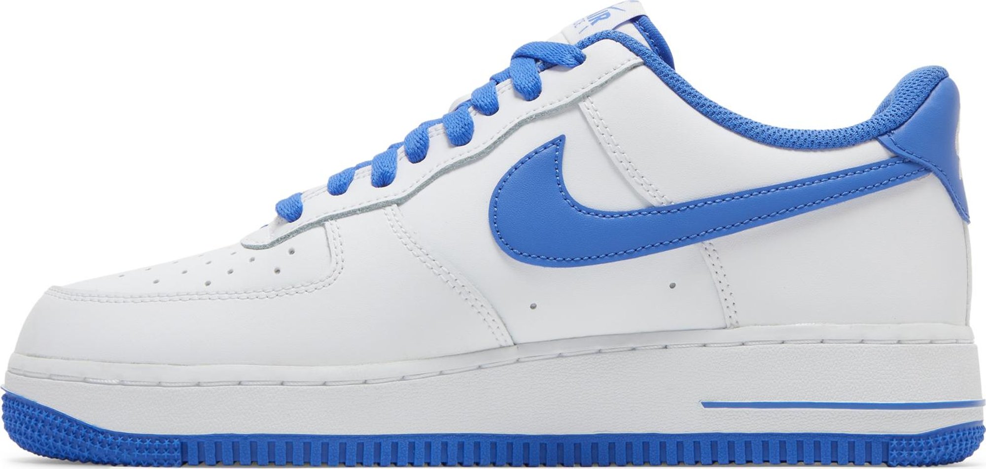 [DH7561-104] Mens Nike Air Force 1 Low '07 'Medium Blue'
