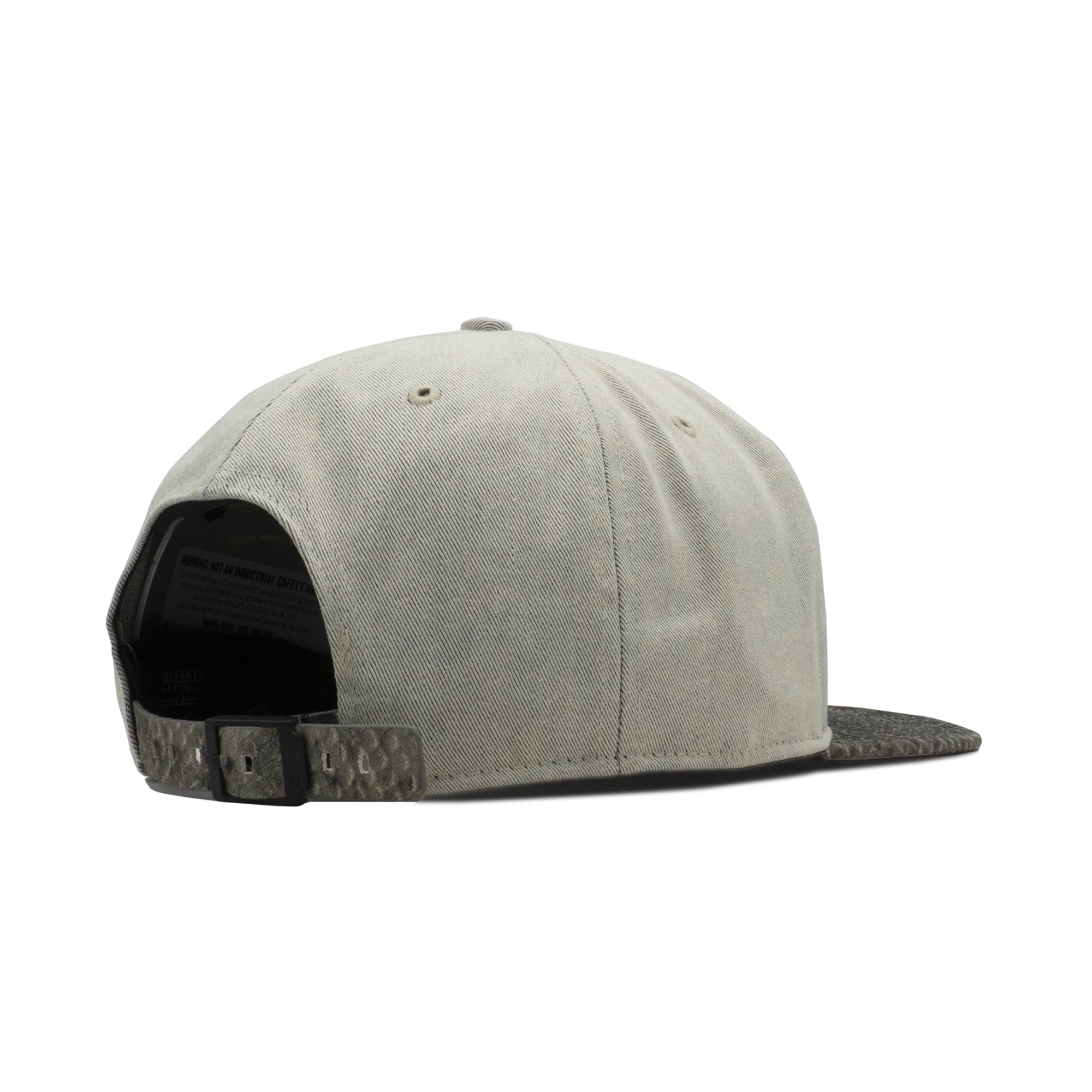 Mens 47 Brand Atlanta Braves Snakeskin Strapback - Grey