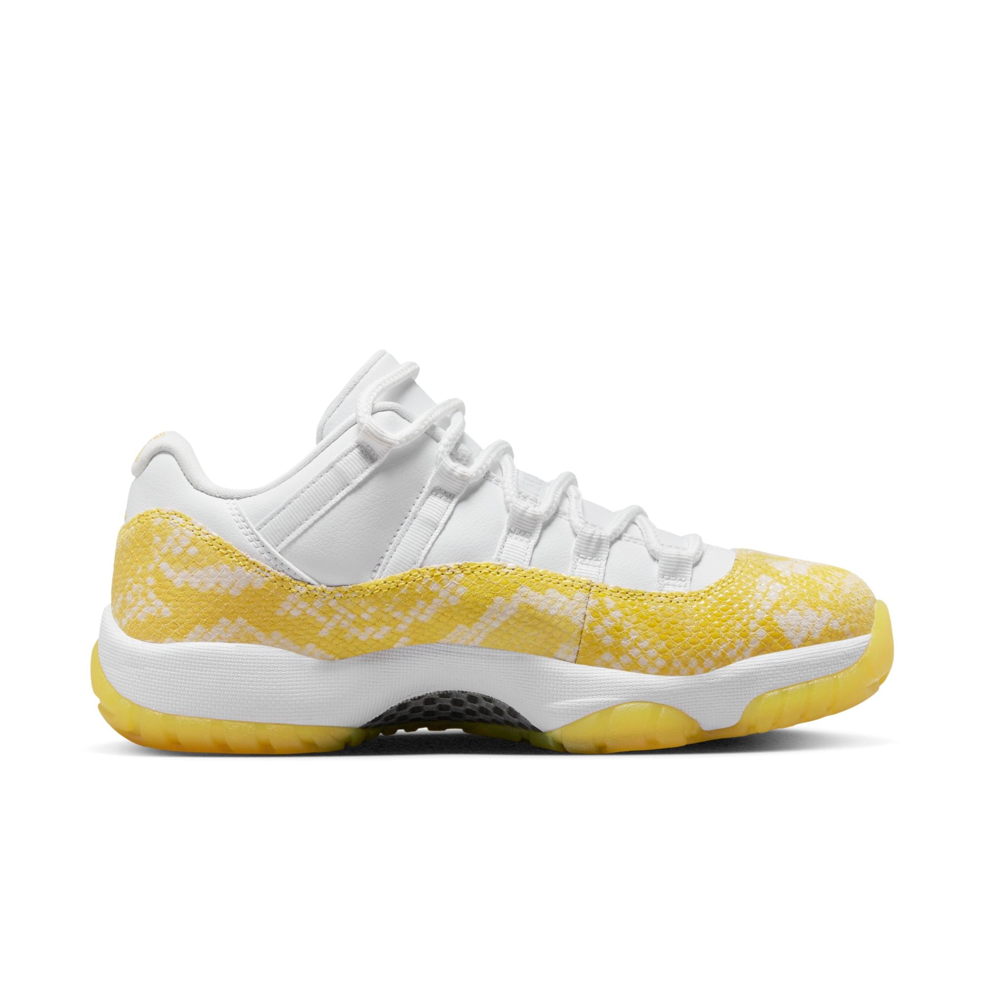 [AH7860-107] Womens Air Jordan RETRO 11 LOW 'YELLOW SNAKESKIN'