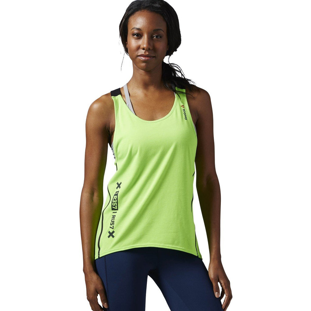 [AJ0675] Womens Reebok Crossfit One Series Quik Cotton Tank