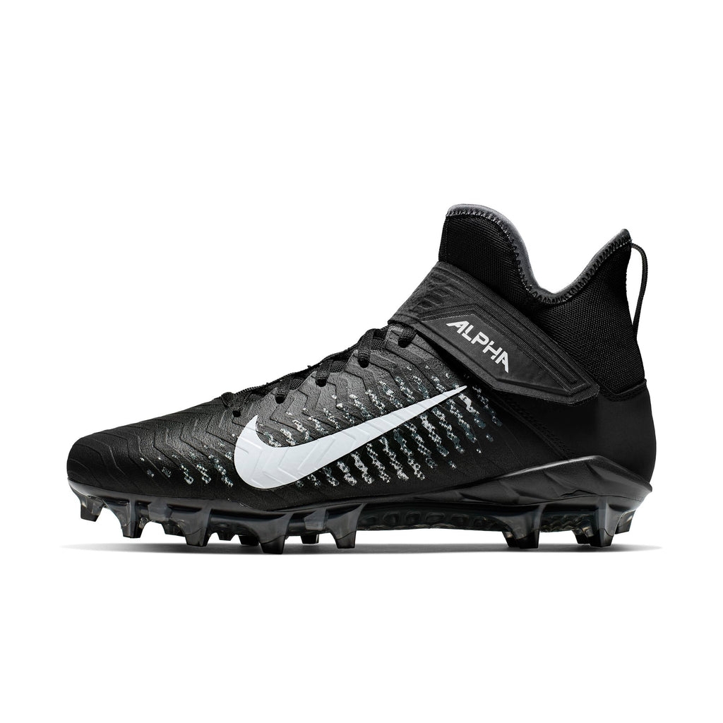 [AQ3209-002] Mens Nike ALPHA MENACE PRO 2 MID 'BLACK WHITE'