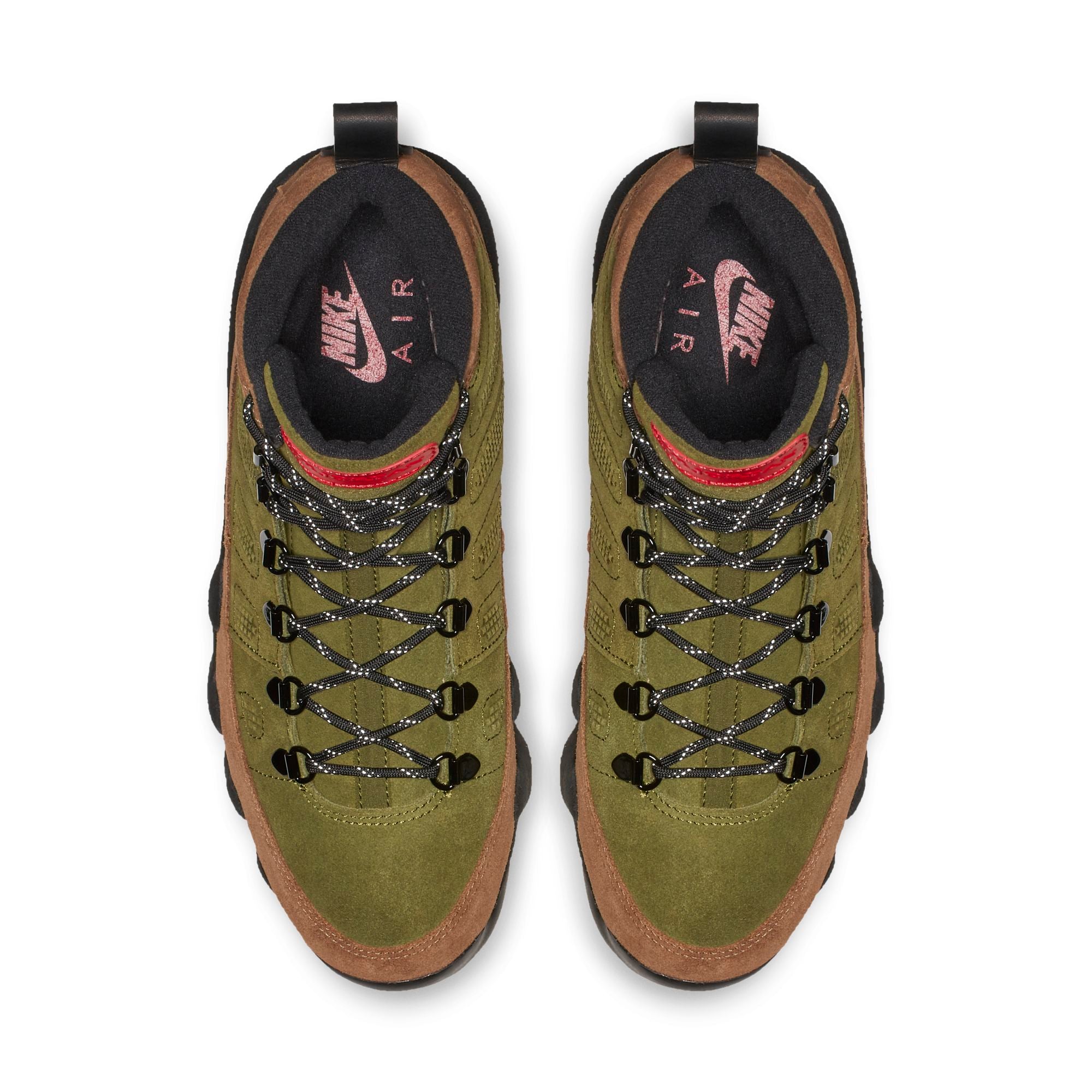 [AR4491-200] Mens Air Jordan Retro 9 Boot NRG "Beef & Broccoli"