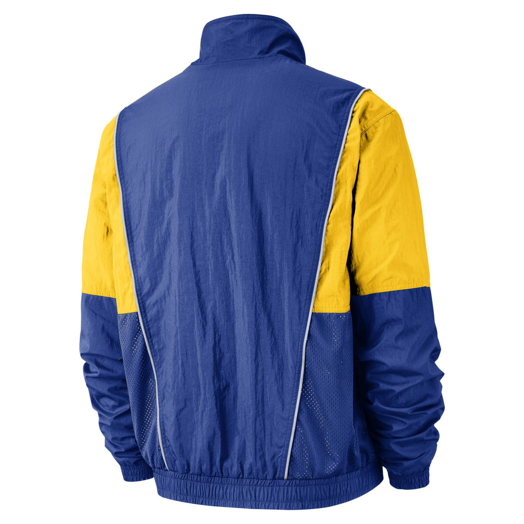 [AV6706-495] Mens Nike NBA Golden State Warriors Courtside Jacket
