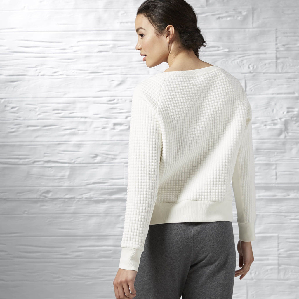 [AY2034] Womens Winter Pack Quilted Crewneck