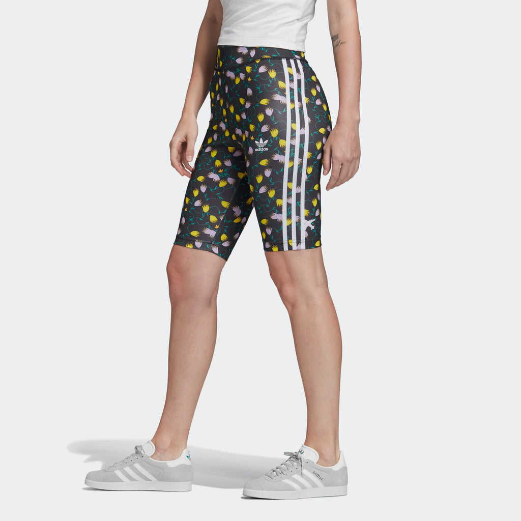 [FL4099] Womens Adidas Allover Print Cycling Tights