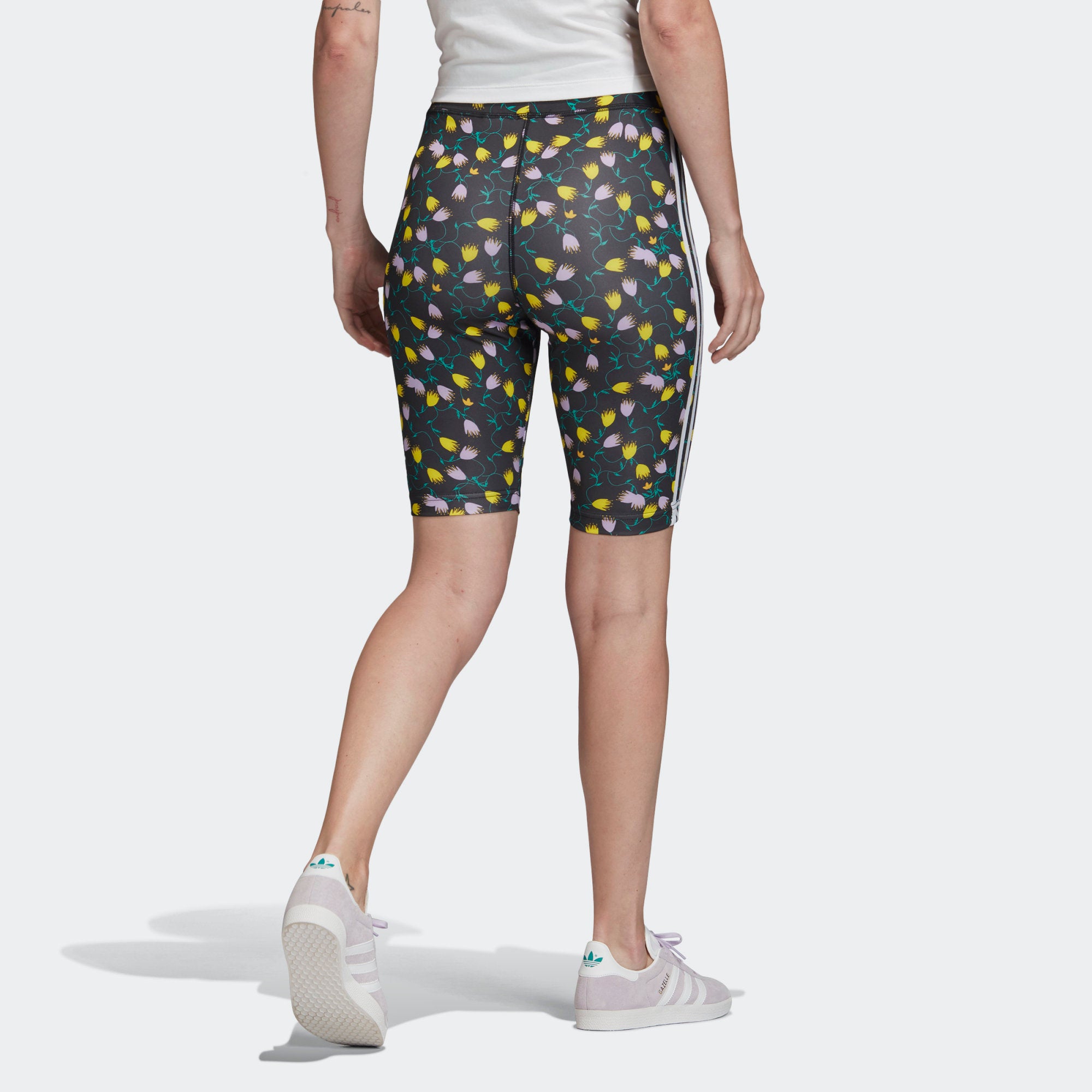 [FL4099] Womens Adidas Allover Print Cycling Tights