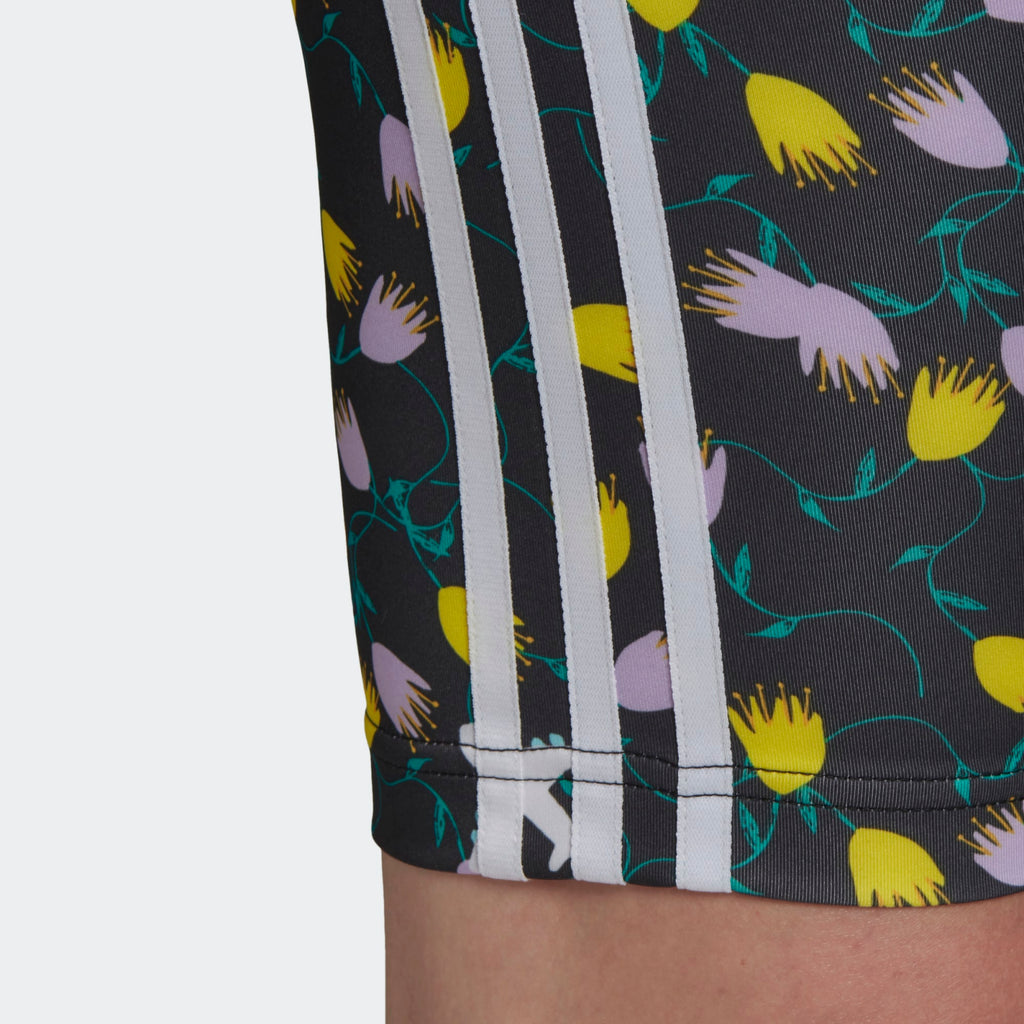 [FL4099] Womens Adidas Allover Print Cycling Tights