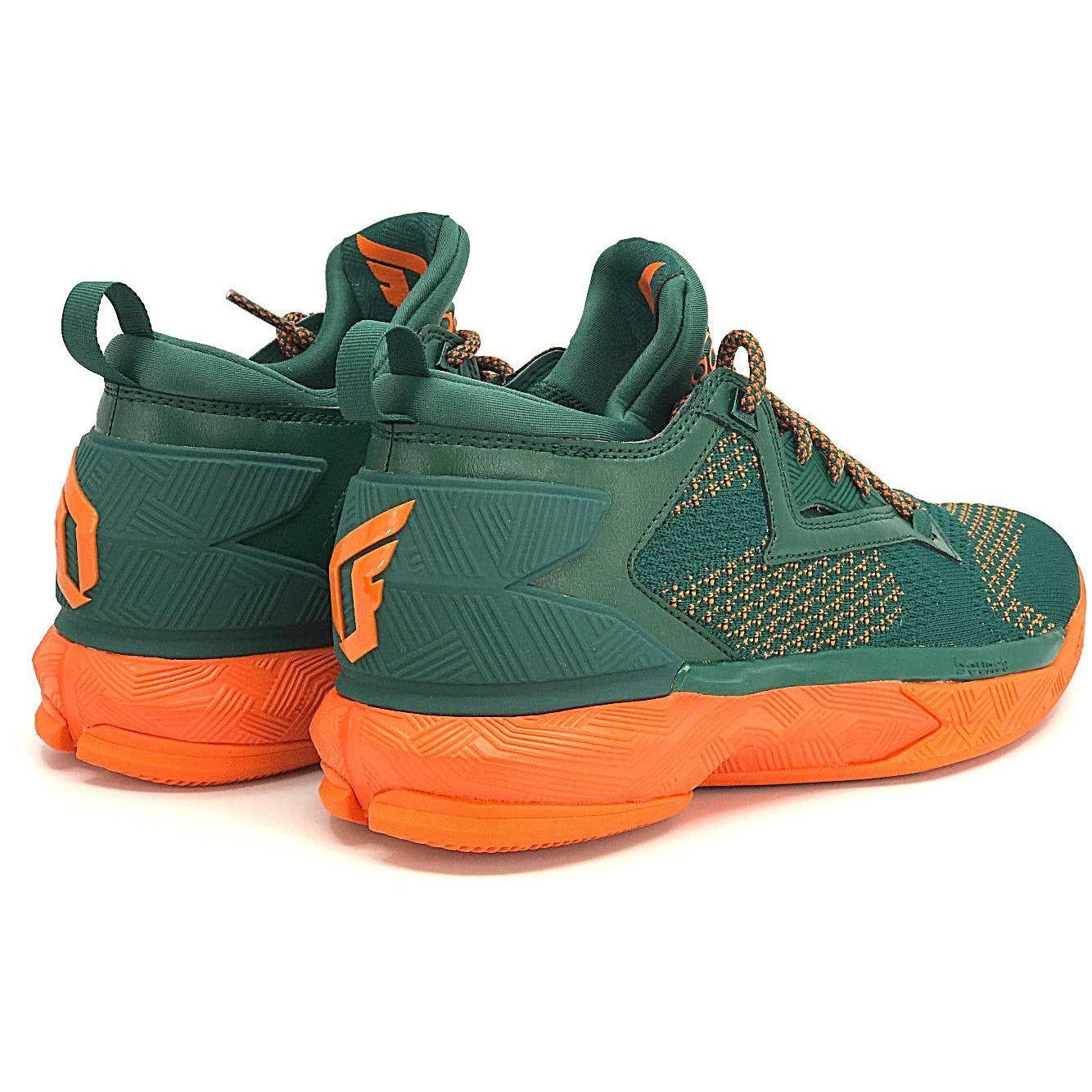 [B38910] D Lillard 2 Primeknit NCAA "Miami"