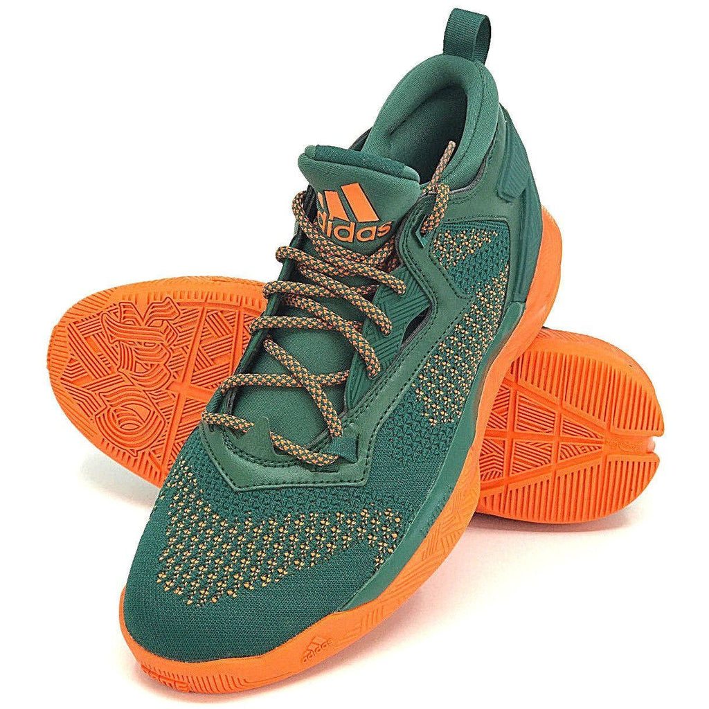 [B38910] D Lillard 2 Primeknit NCAA "Miami"