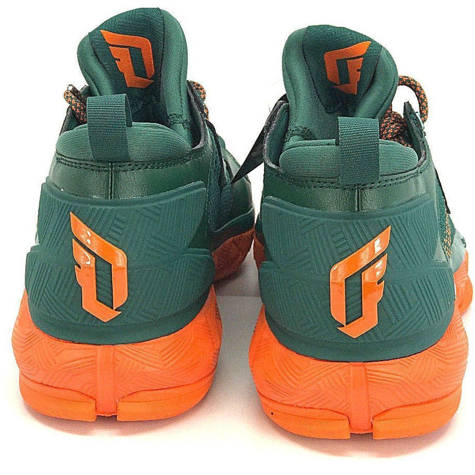 [B38910] D Lillard 2 Primeknit NCAA "Miami"