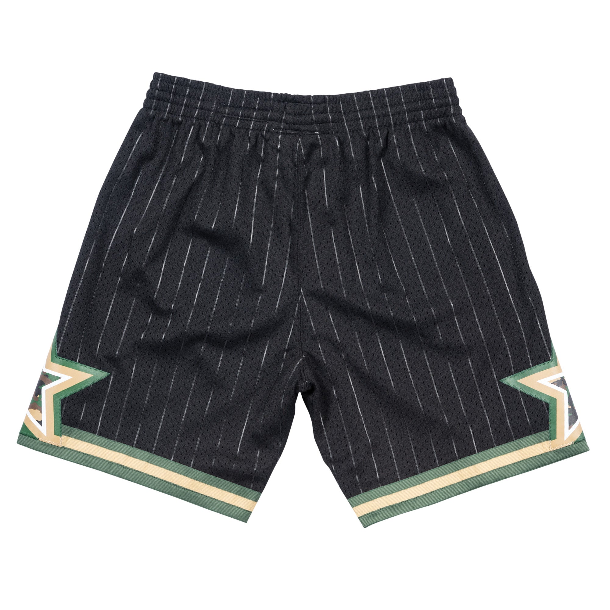 Mens Mitchell & Ness NBA Black Camo Swingman Shorts 1994 Orlando Magic