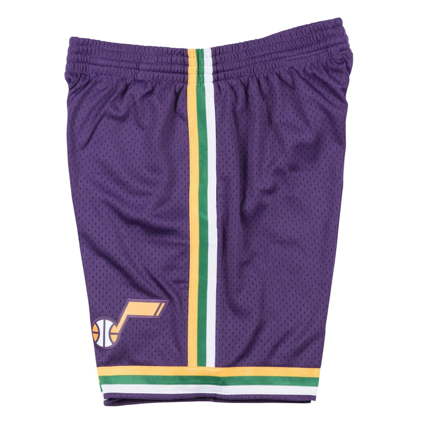 [BA30ZC-UJA-L-NI7] Mens Mitchell & Ness NBA Road Swingman Shorts 1991 Utah Jazz