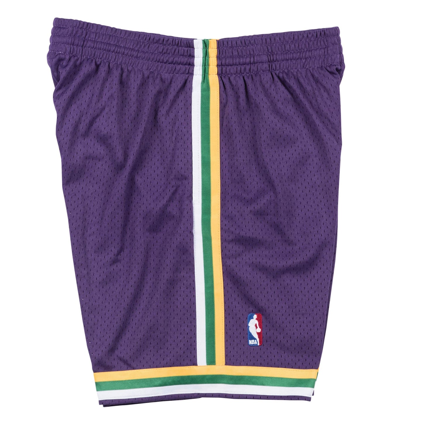 [BA30ZC-UJA-L-NI7] Mens Mitchell & Ness NBA Road Swingman Shorts 1991 Utah Jazz