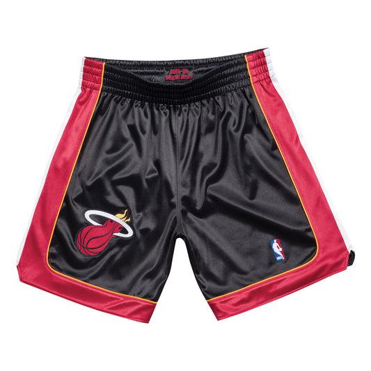 [BA31TC-MHE-K-JHV] Mens Mitchell & Ness NBA 2005-06 Miami Heat Road Authentic Shorts