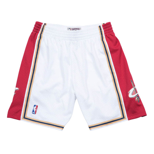 [SMSHGS18225-CCAWHIT03] Mens Mitchell & Ness NBA Swingman Home Shorts Cleveland Cavaliers 03-04