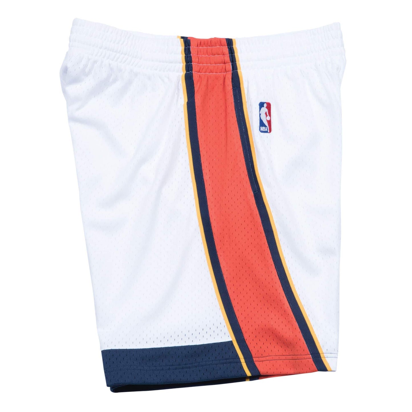 [BA34T2-GSW-W-C95] Mens Mitchell & Ness NBA 2009-10 Golden State Warriors Swingman Shorts