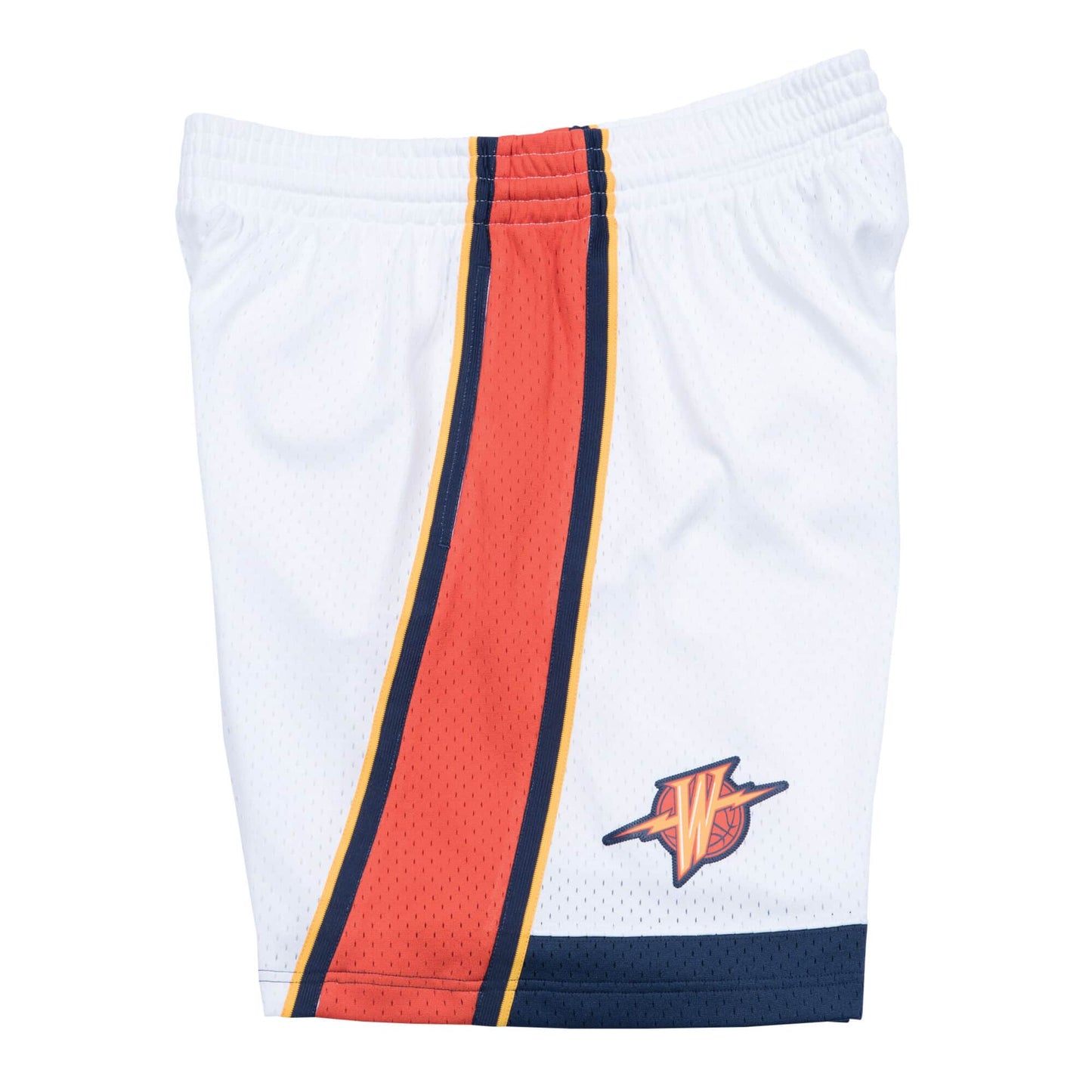 [BA34T2-GSW-W-C95] Mens Mitchell & Ness NBA 2009-10 Golden State Warriors Swingman Shorts