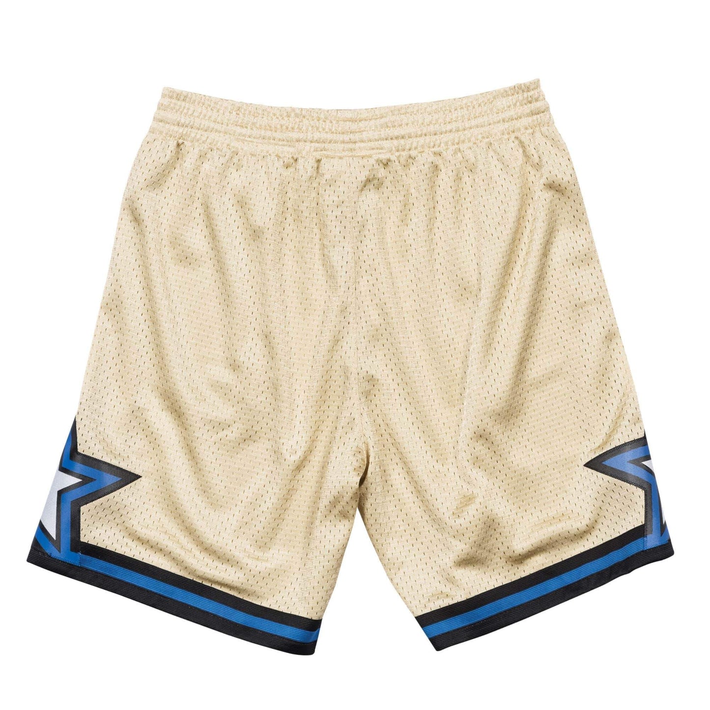 [BA395Q-OMA-D-L40] Mens Mitchell & Ness NBA Gold Swingman Shorts Orlando Magic