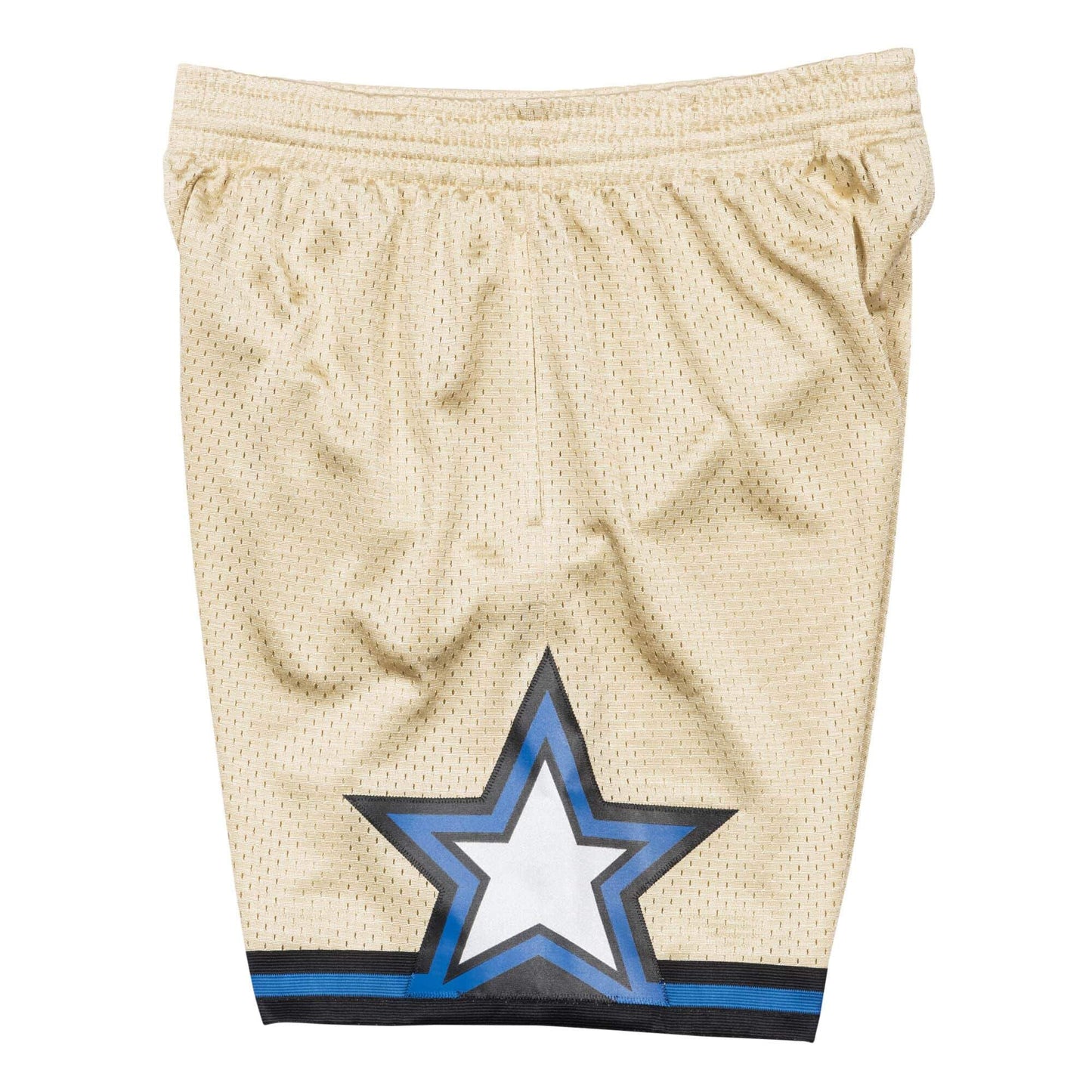 [BA395Q-OMA-D-L40] Mens Mitchell & Ness NBA Gold Swingman Shorts Orlando Magic