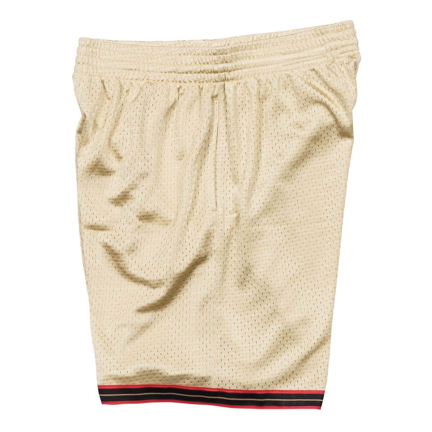 [BA395T-P76-D-L43] Mens Mitchell & Ness NBA Gold Swingman Shorts Philadelphia 76ers