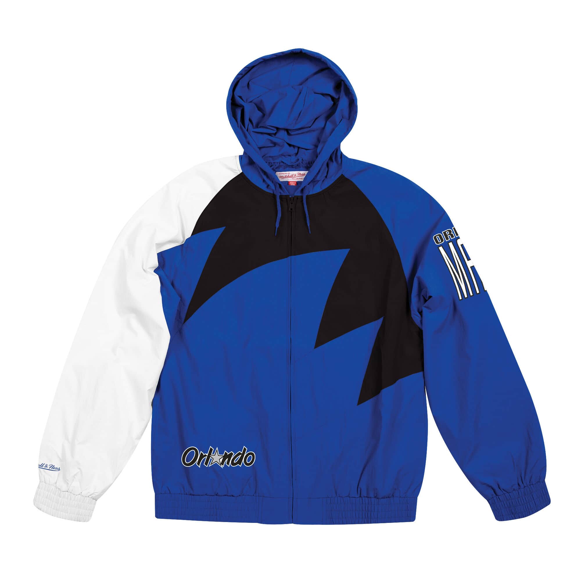 Mens Mitchell & Ness NBA Shark Tooth Jacket Orlando Magic