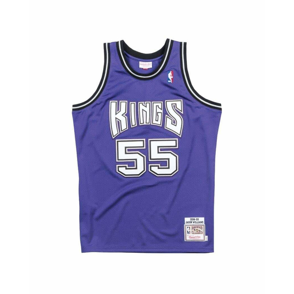 [BA64UY-SKI-L-CAV] Mens Mitchell & Ness NBA Jason Williams 1998-99 Sacramento Kings Alternate Authentic Jersey