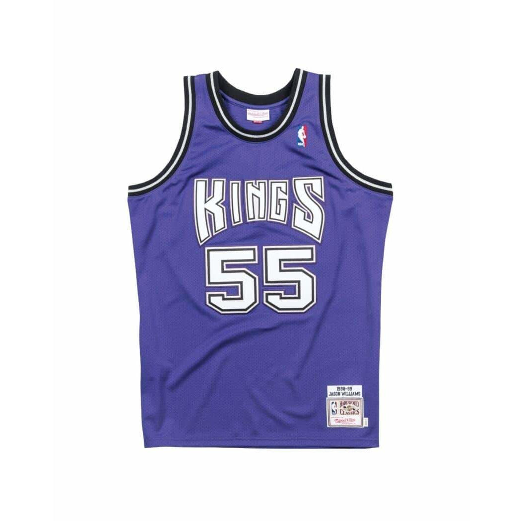 [BA64UY-SKI-L-CAV] Mens Mitchell & Ness NBA Jason Williams 1998-99 Sacramento Kings Alternate Authentic Jersey