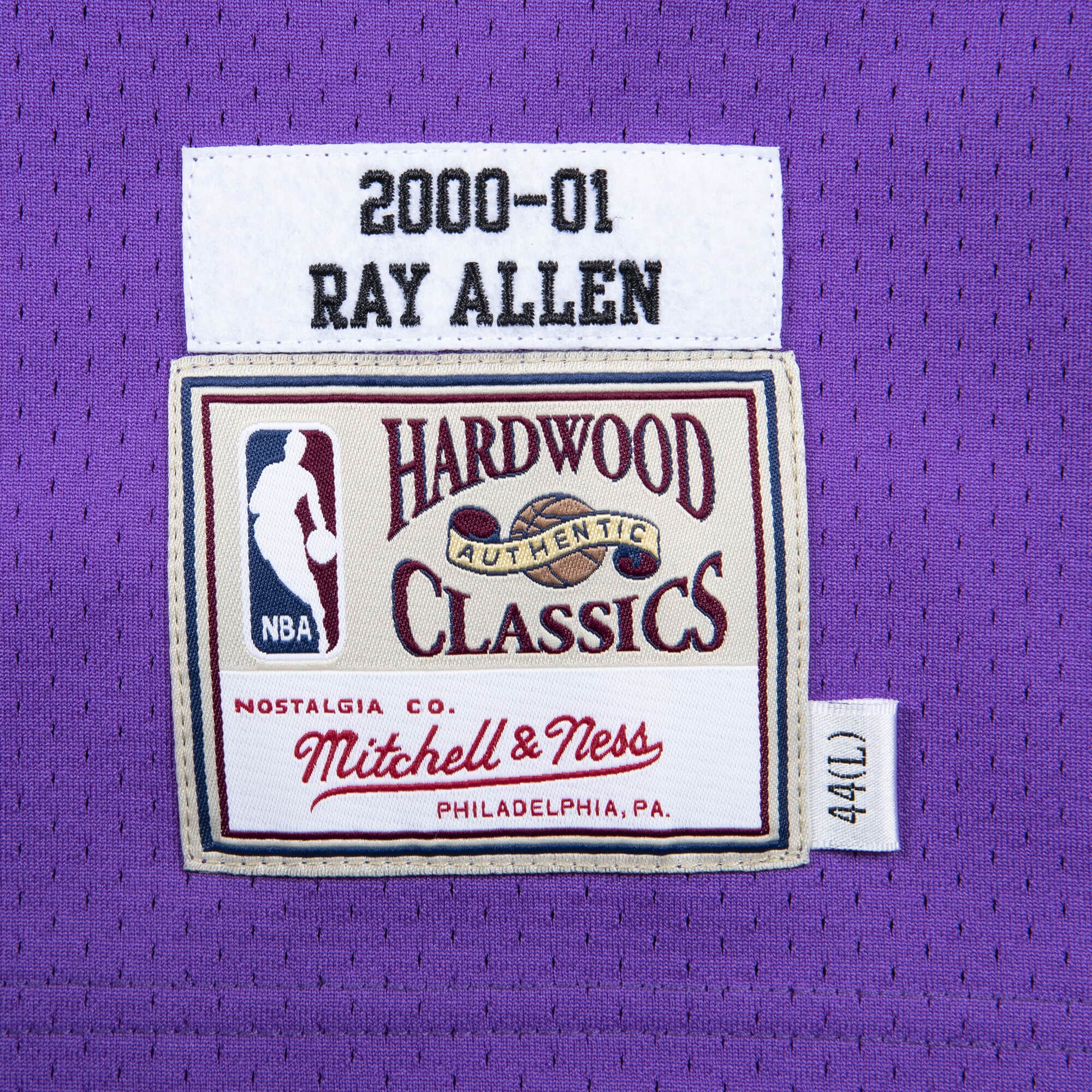 Mens Mitchell & Ness NBA Authentic Jersey Milwaukee Bucks Ray Allen #34
