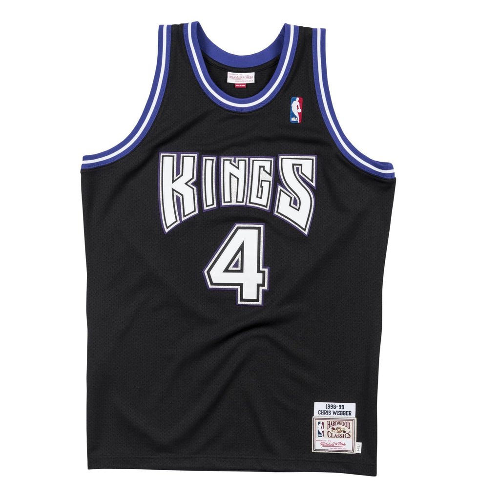 Mens Mitchell & Ness NBA Authentic Jersey Sacramento Kings 1998-99 Chris Webber - sneakAR