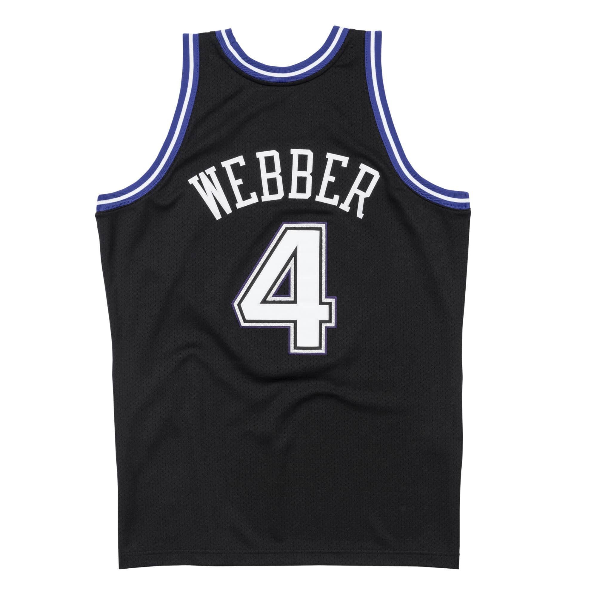 Mens Mitchell & Ness NBA Authentic Jersey Sacramento Kings 1998-99 Chris Webber - sneakAR