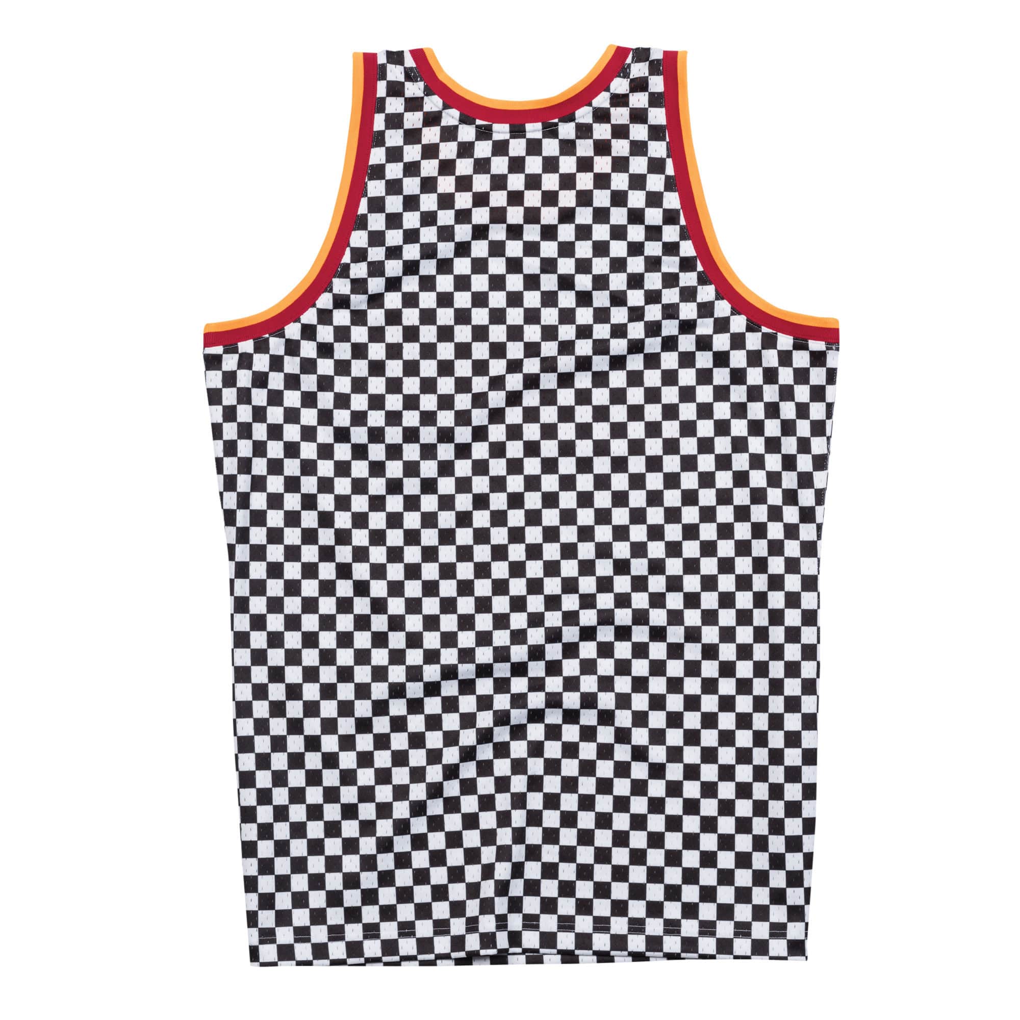 Mens Mitchell & Ness NBA Checked Swingman Jersey Houston Rockets