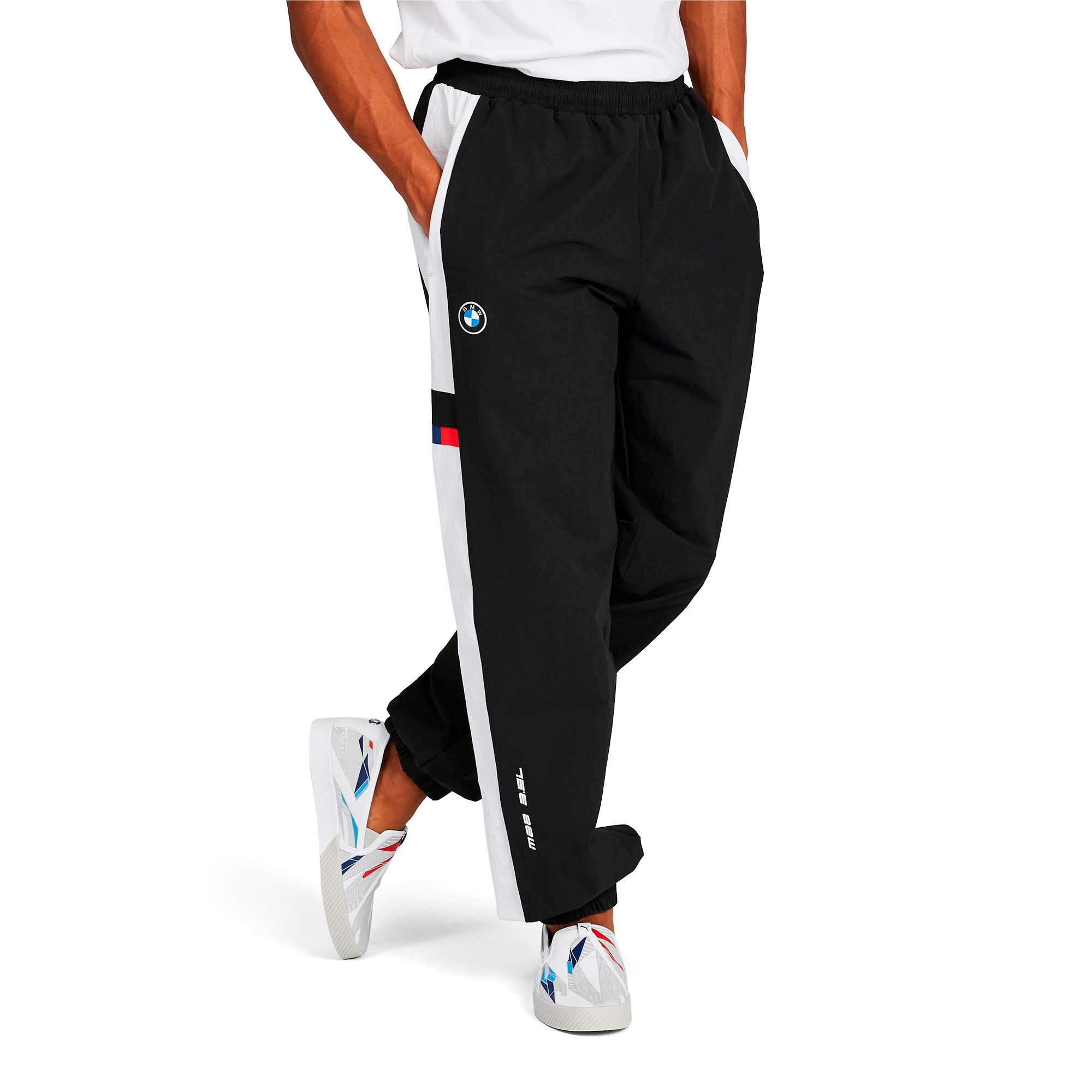 [595465-01] Mens Puma BMW Motorsport Street Woven Pants - sneakAR