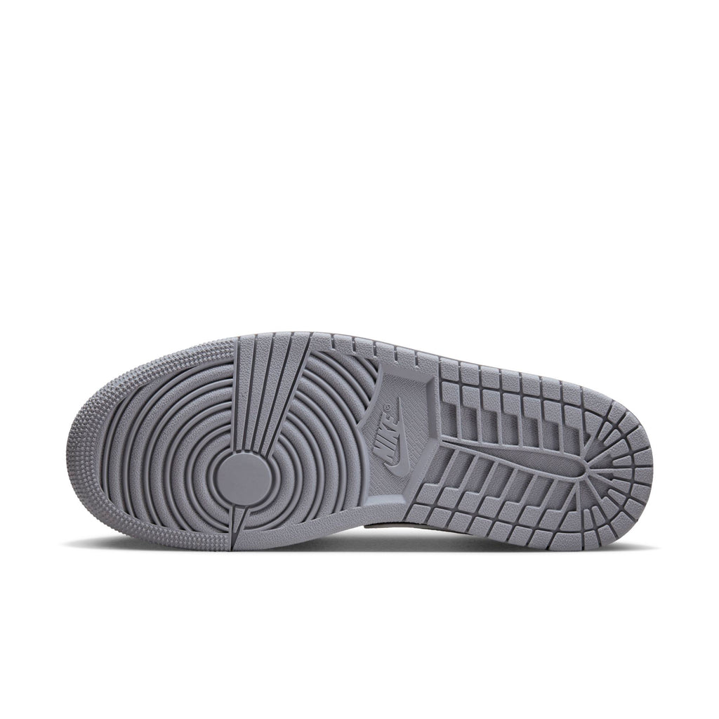 [BQ6472-022] Womens Air Jordan RETRO 1 MID 'CEMENT GREY' (W)