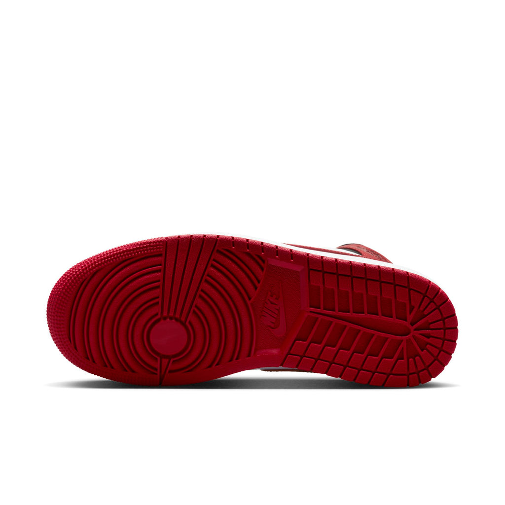 [BQ6472-079] Womens Air Jordan RETRO 1 MID 'ALTERNATE BRED TOE'
