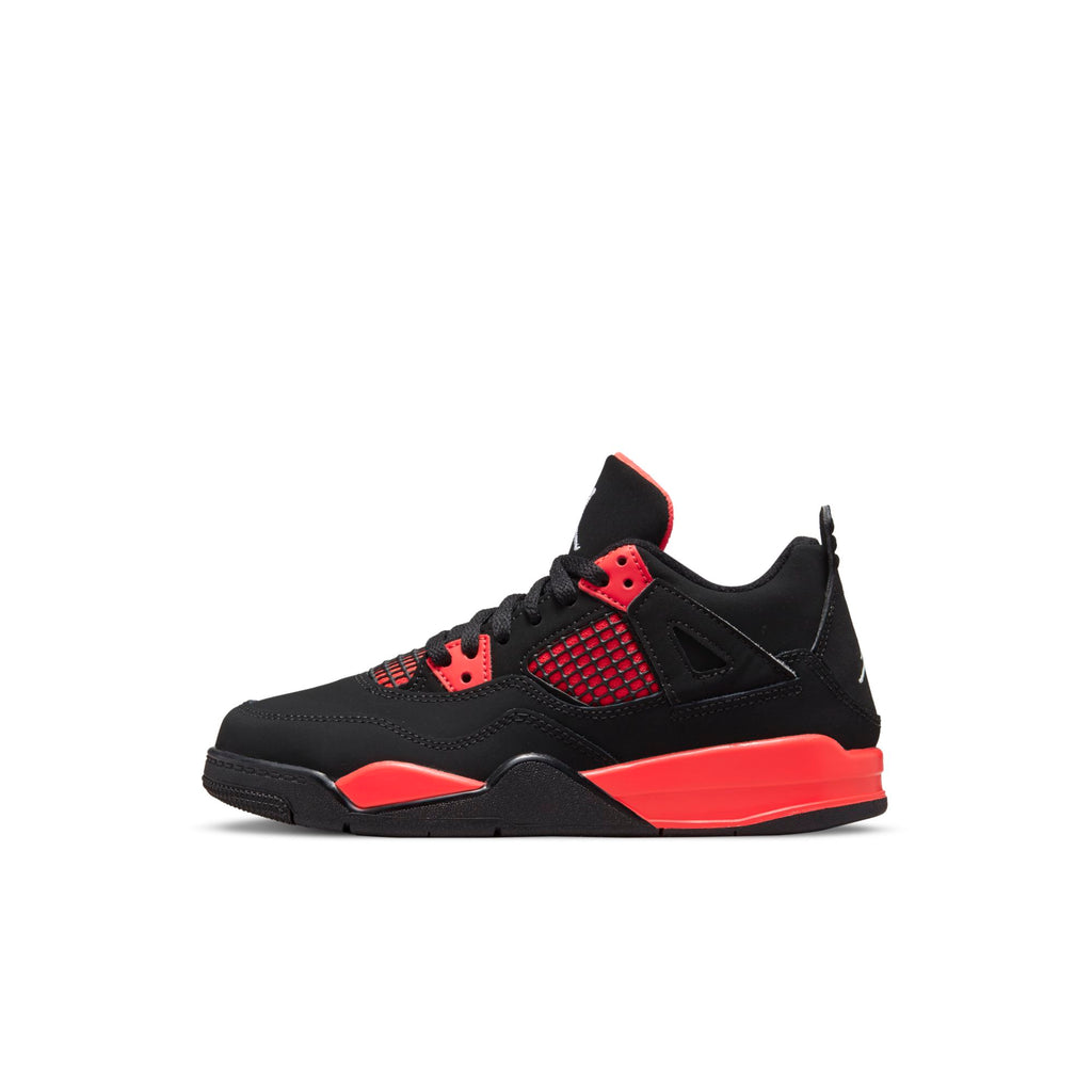[BQ7669-016] Preschool Air Jordan Retro 4 (PS) 'Red Thunder'