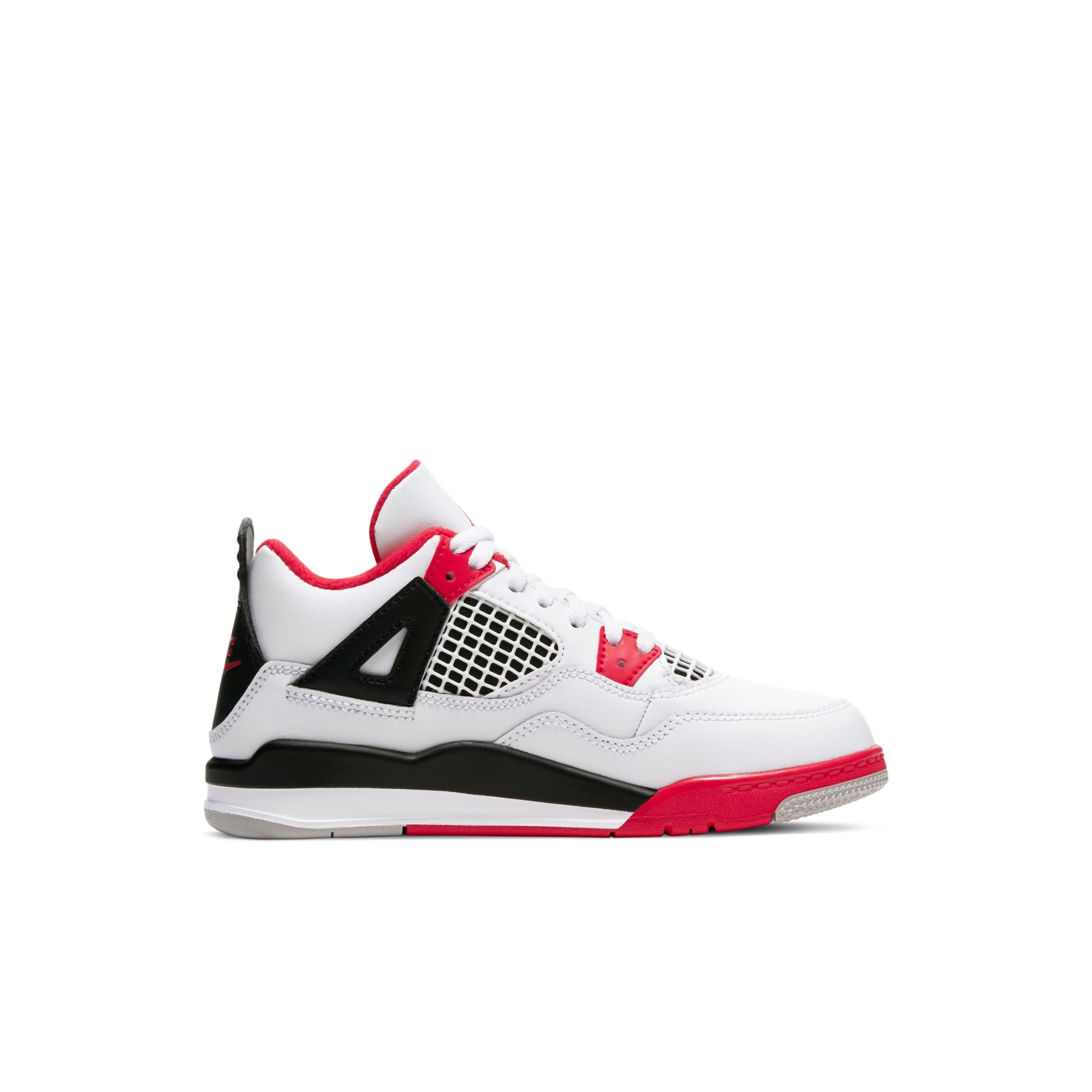 [BQ7669-160] Preschool Air Jordan RETRO 4 'FIRE RED (2020) (PS)'