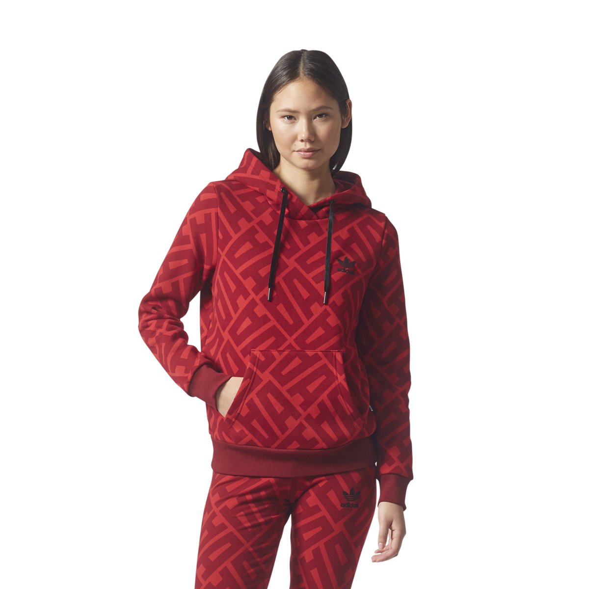 [BQ8015] Womens Trefoil Hoodie