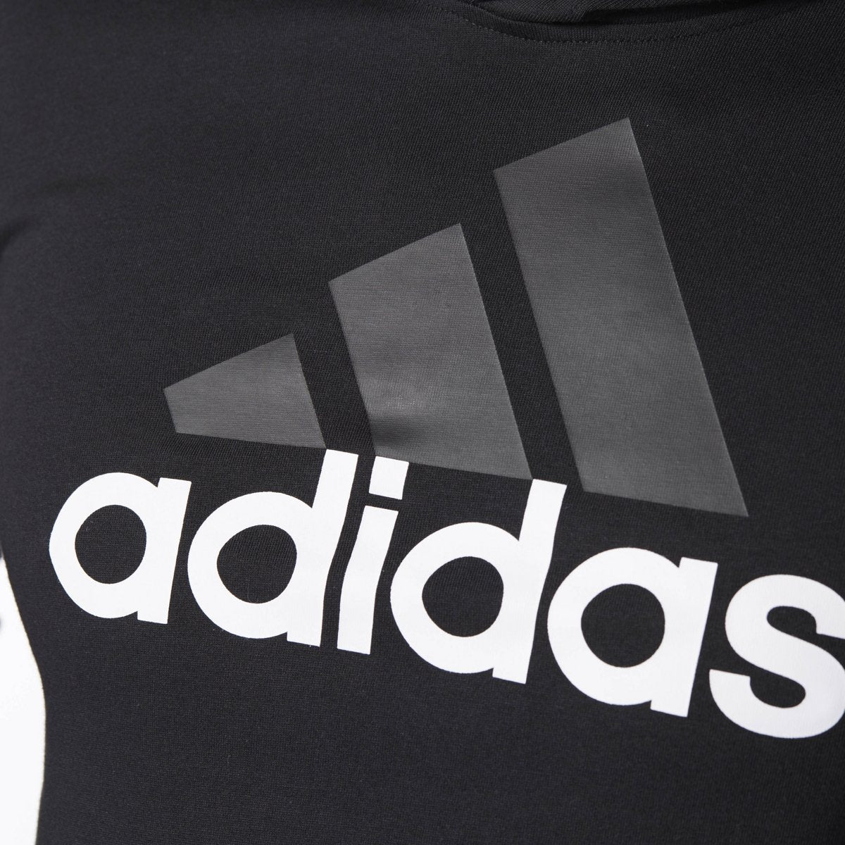 [BR1453] Mens Adidas Long Sleeve Badge Of Sport Hoody