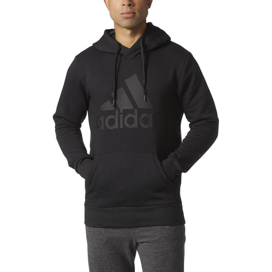 [BR3234] Mens Adidas Essentials Cotton Logo Hoodie