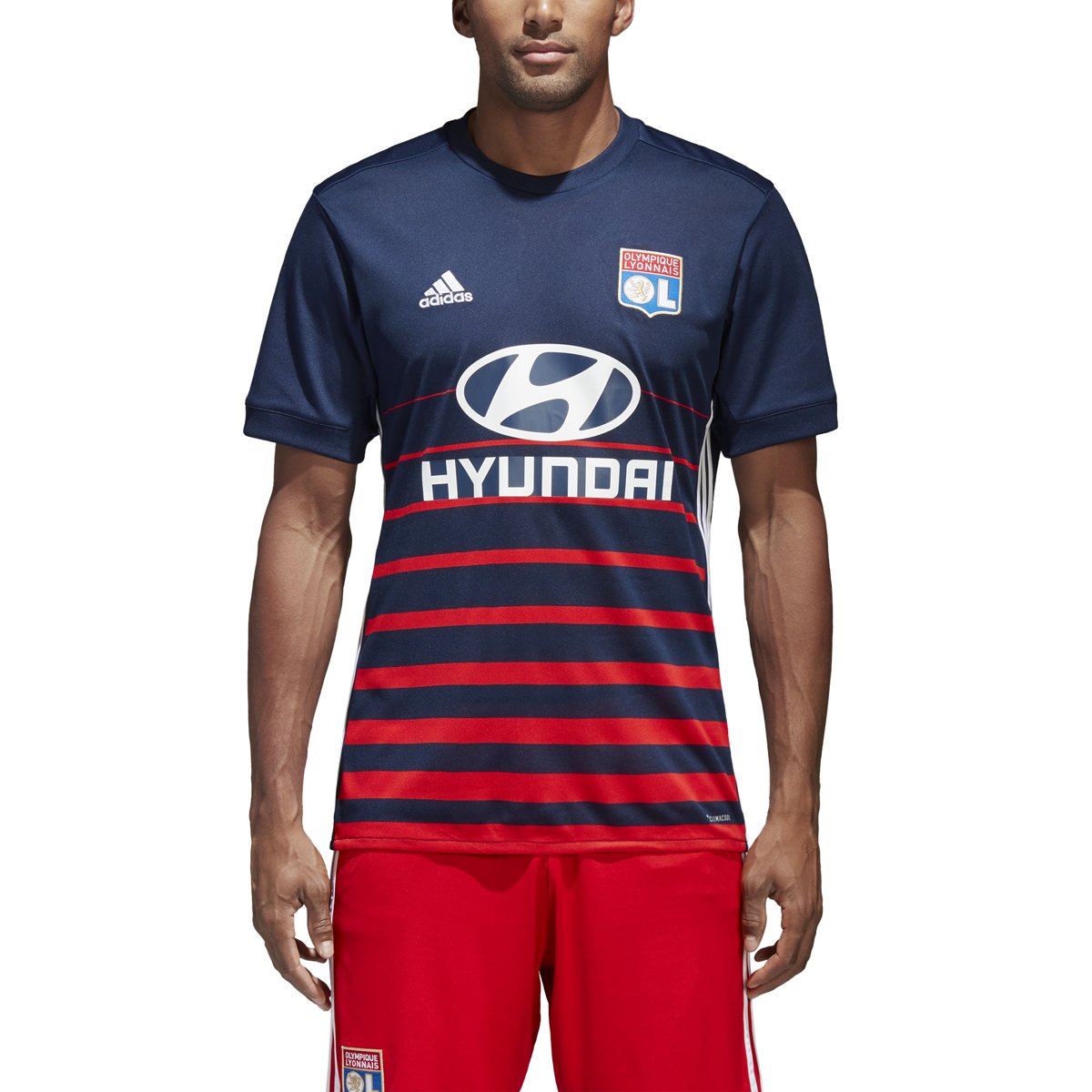 [BS2837] Mens Adidas Olympique Lyonnais Away Replica Jersey
