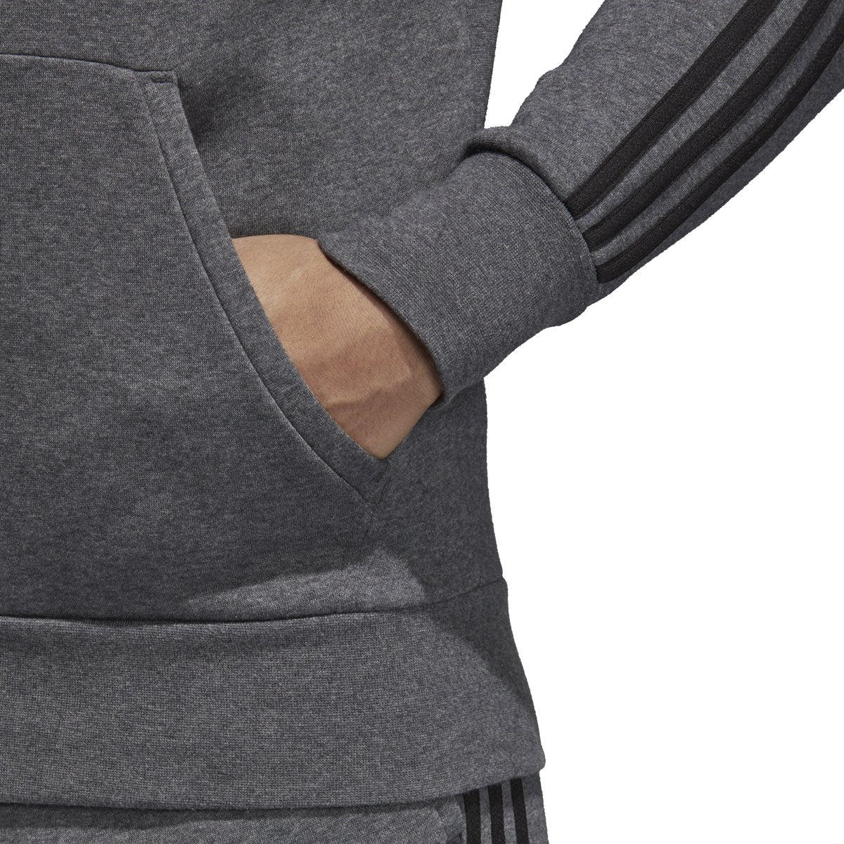 [CD8712] Essentials 3-Stripes Fullzip Hoodie