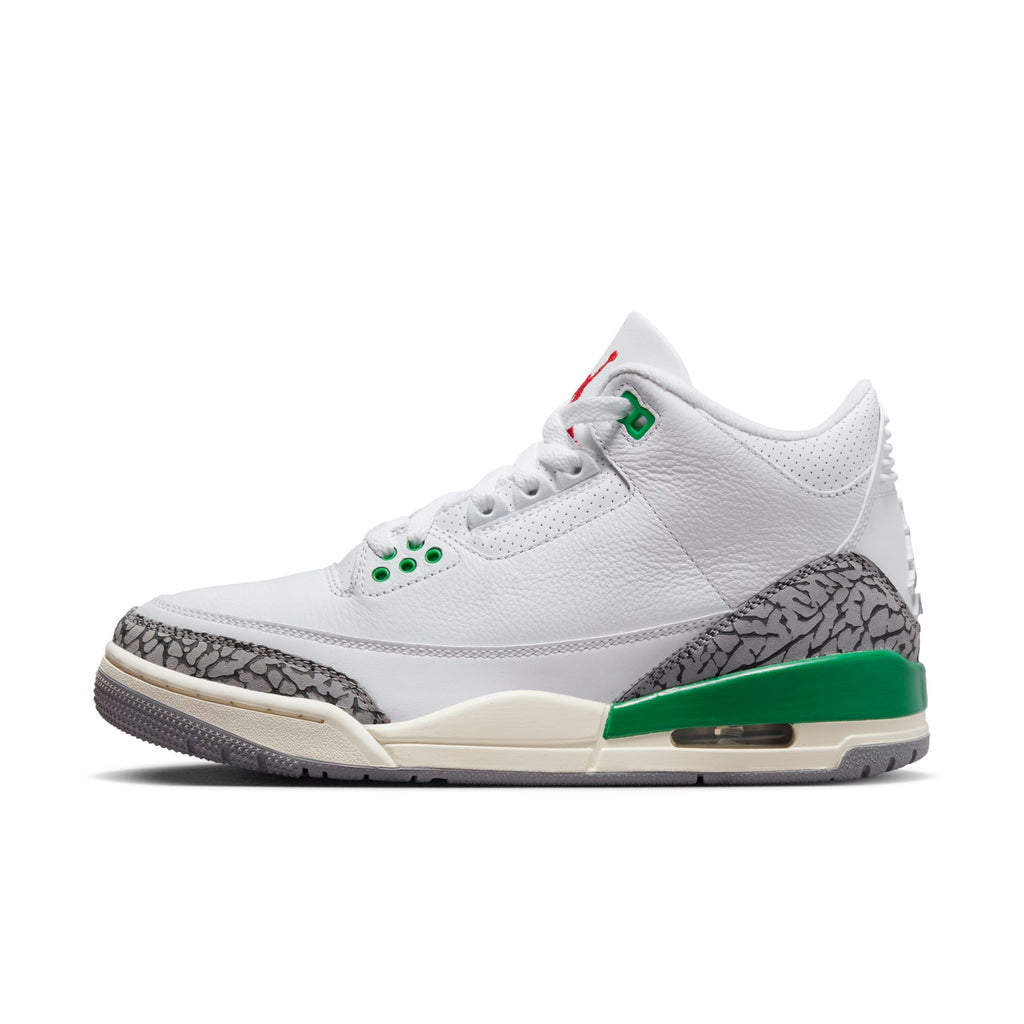 [CK9246-136] Womens Air Jordan RETRO 3 'LUCKY GREEN'
